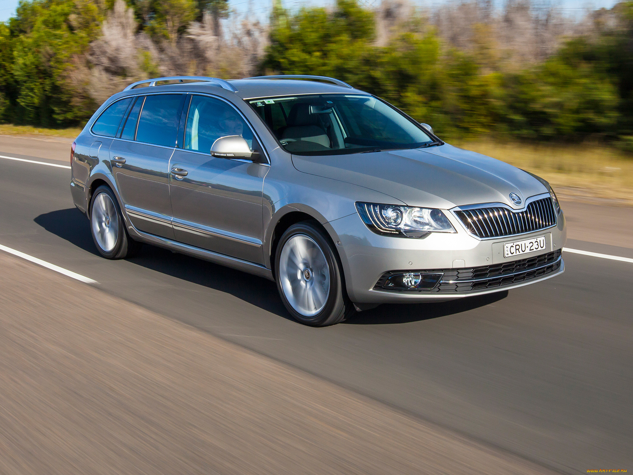 , skoda, superb, wagon, 2014, 